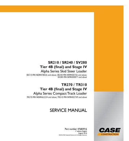 case tr310 service manual pdf